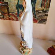 Religious Statuette of Our Lady of Lourdes, Saint Virgin Mary