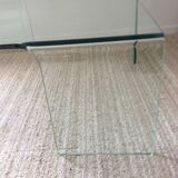 Tempered glass design coffee table