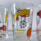 4 collector's glasses The Shadoks