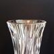 Vase rouleau en cristal taillé Val Saint Lambert
