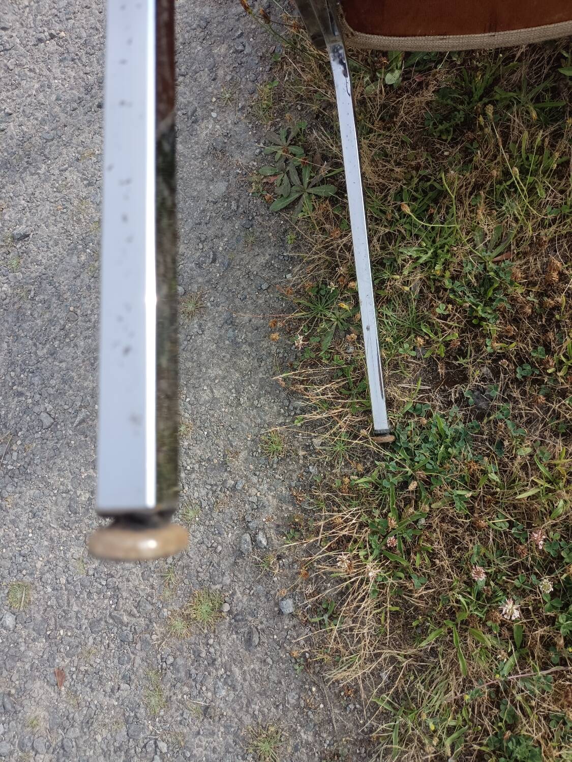 Fauteuil 60/70 chromé