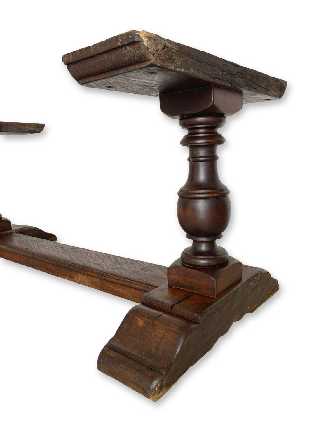 A fine 18th Century French walnut dining table