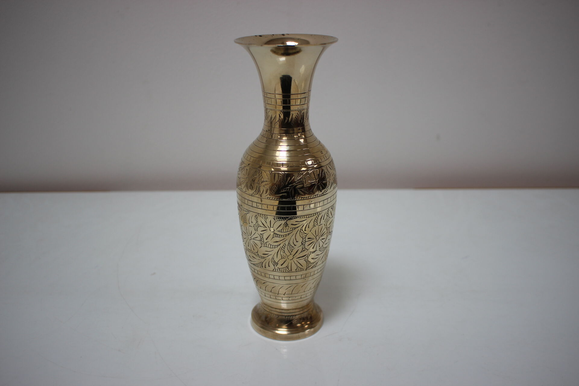 Mid-century Brass Vase,1960's.