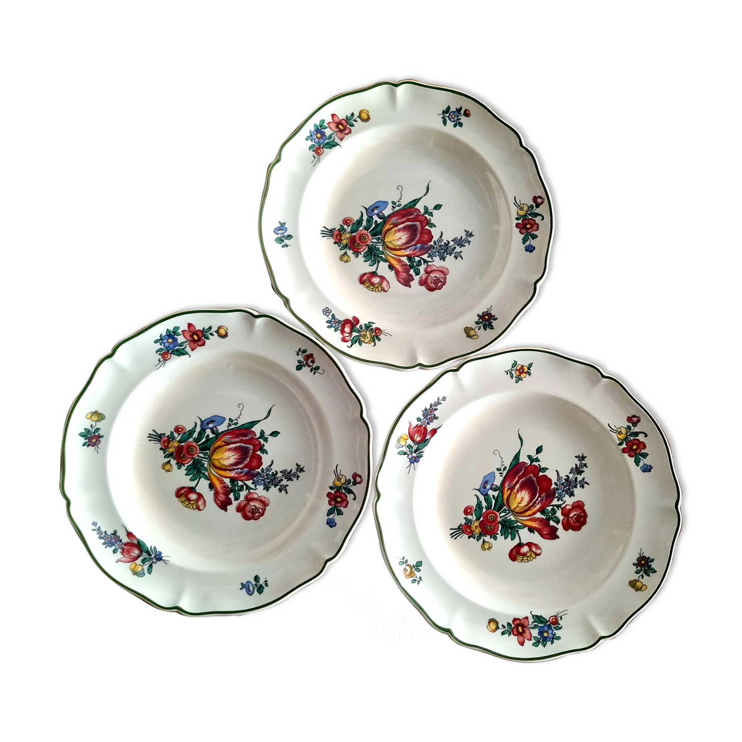 Set de 3 assiettes creuses Villeroy et Boch 1562