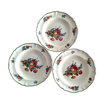 Set of 3 hollow plates Villeroy and Boch 1562