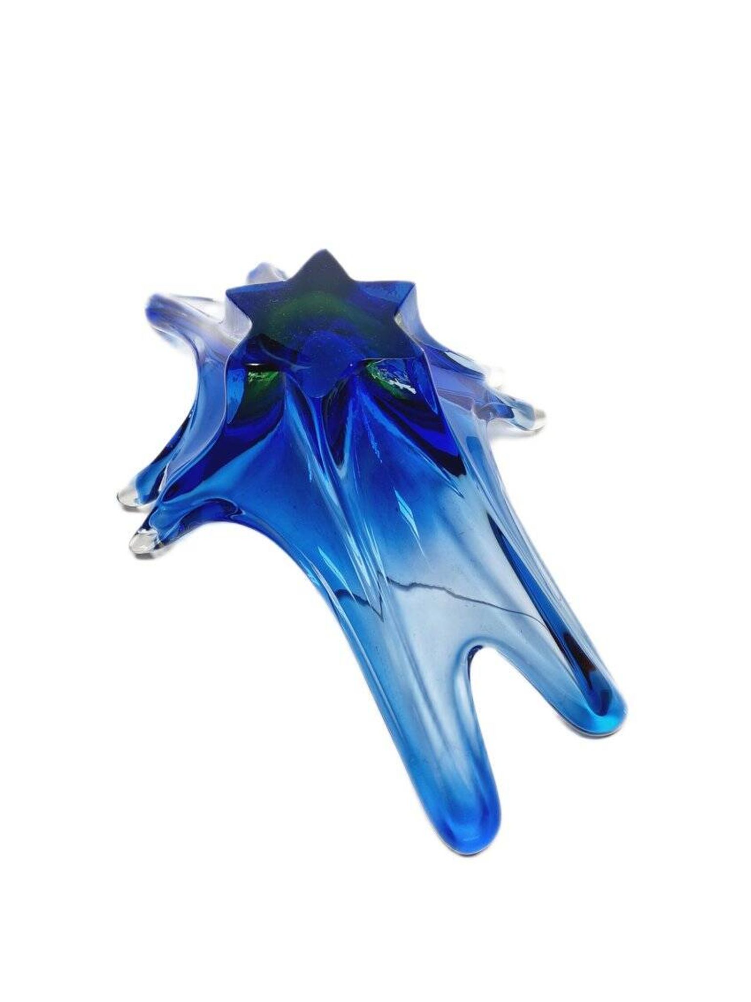 Postmodern Murano glass fruit bowl, Italy, 1950s