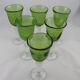 6 footed glasses in biot bubble