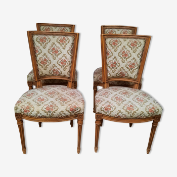 4 Louis XVI style chairs