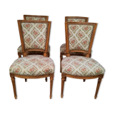4 Louis XVI style chairs