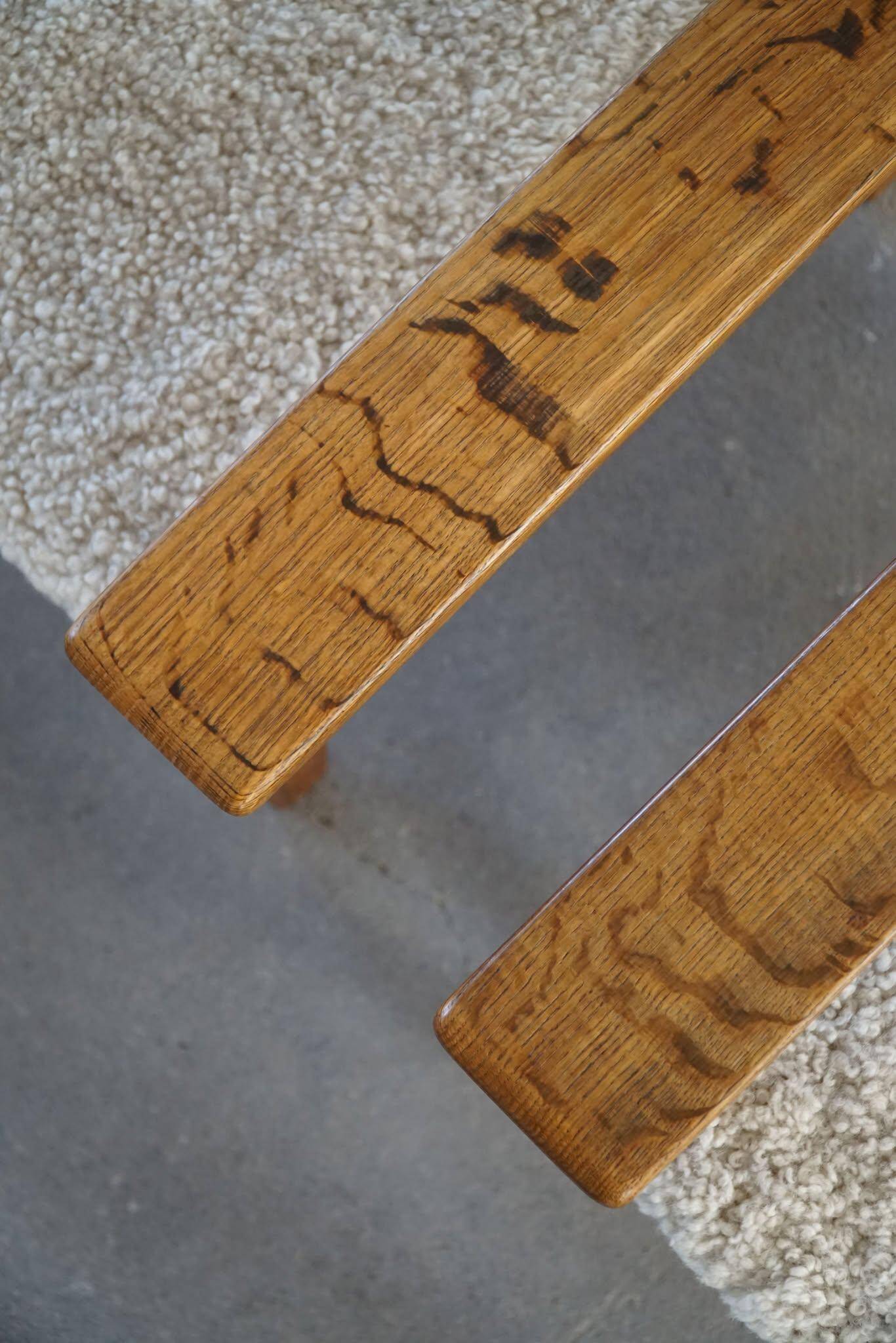 Henning Kjærnulf, Lounge Chairs "Razorblade", Danish design from the mid-century, 1960s.