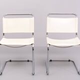 Pair Mart Stam s33 cantilever chairs 1970s