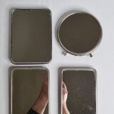 Set of four barber mirrors to be placed or hung