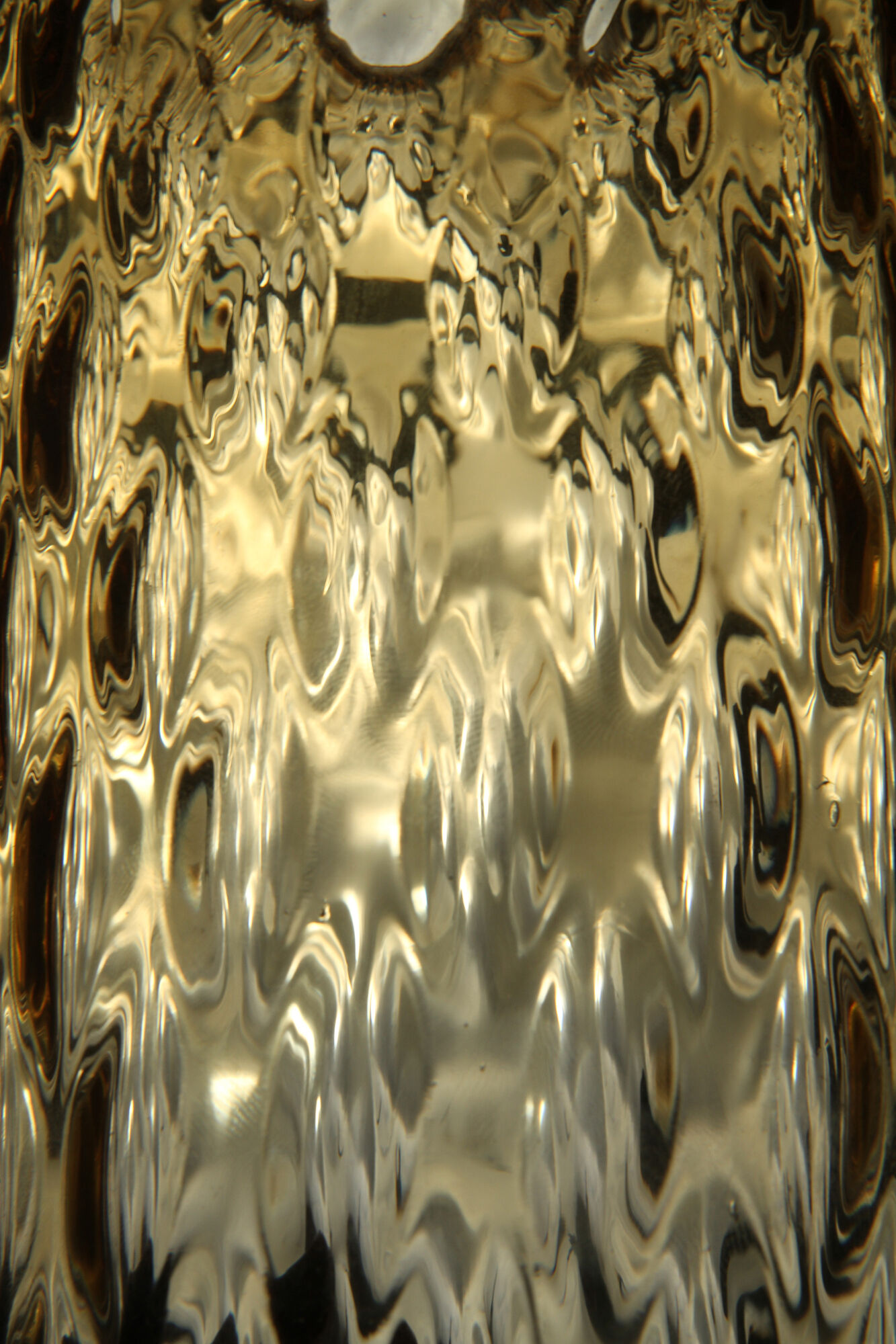 Metal and blown glass sconce from the 1950s