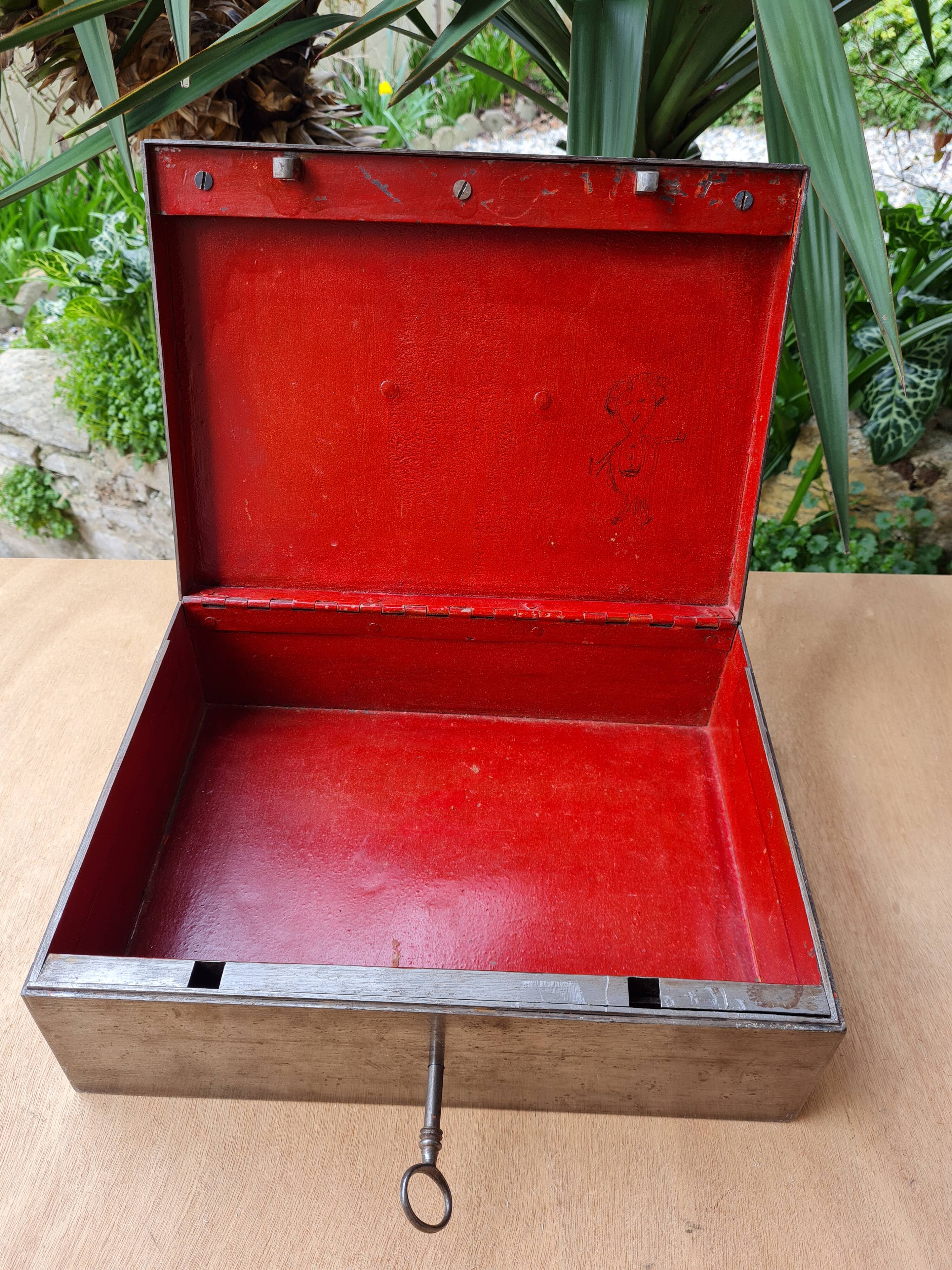 Vintage portable safe