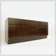 Modernist enfilade with 4 doors by De Coene - 1960s