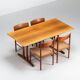 Borge Mogensen C18 Shaker dining table in oak, FDB Mobler, Denmark, 1947