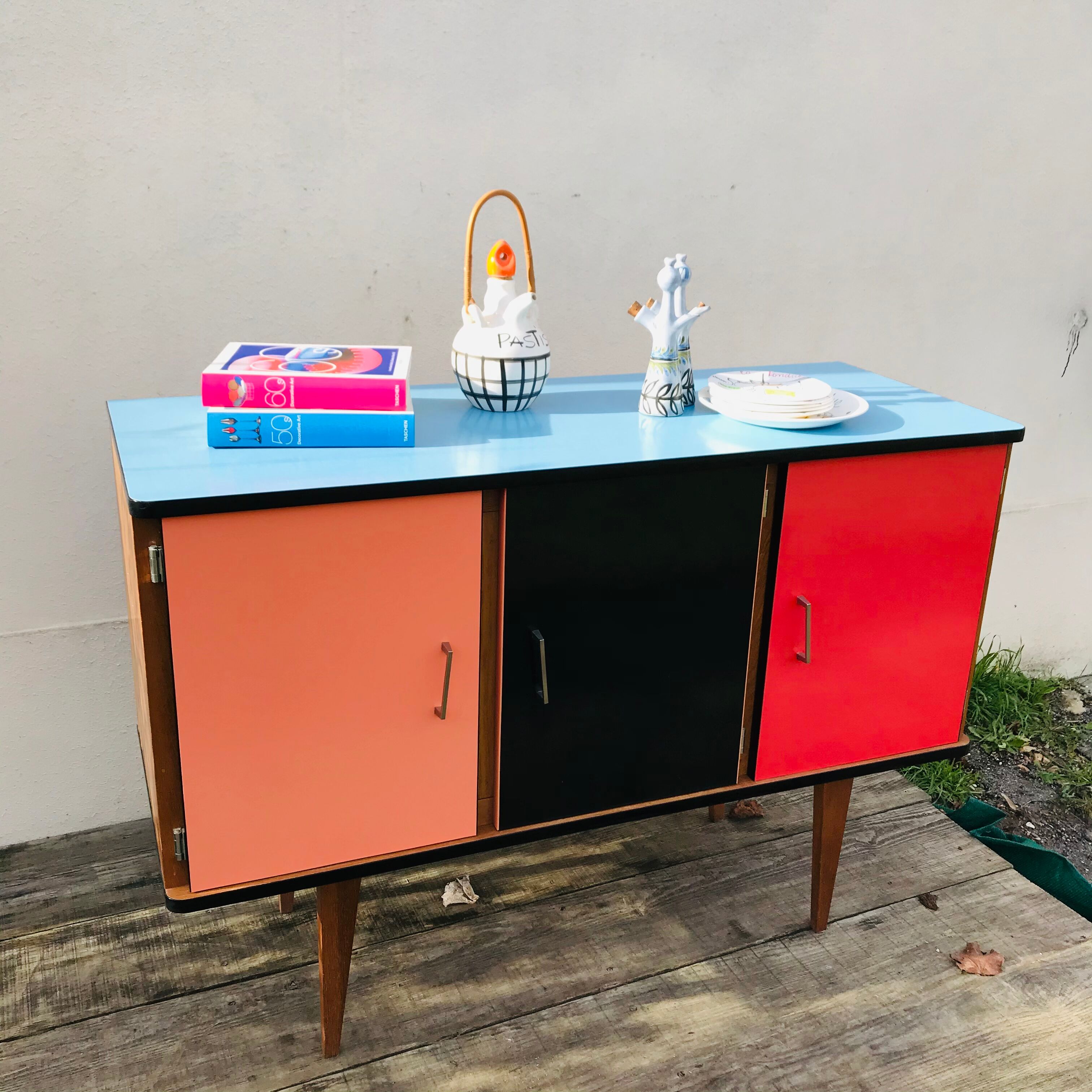 3-door vintage buffet 1950