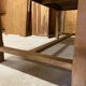 Solid oak farmhouse table