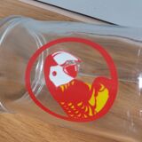 Glass Tropico advertising pitcher