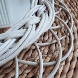Rattan mirror 33x41cm