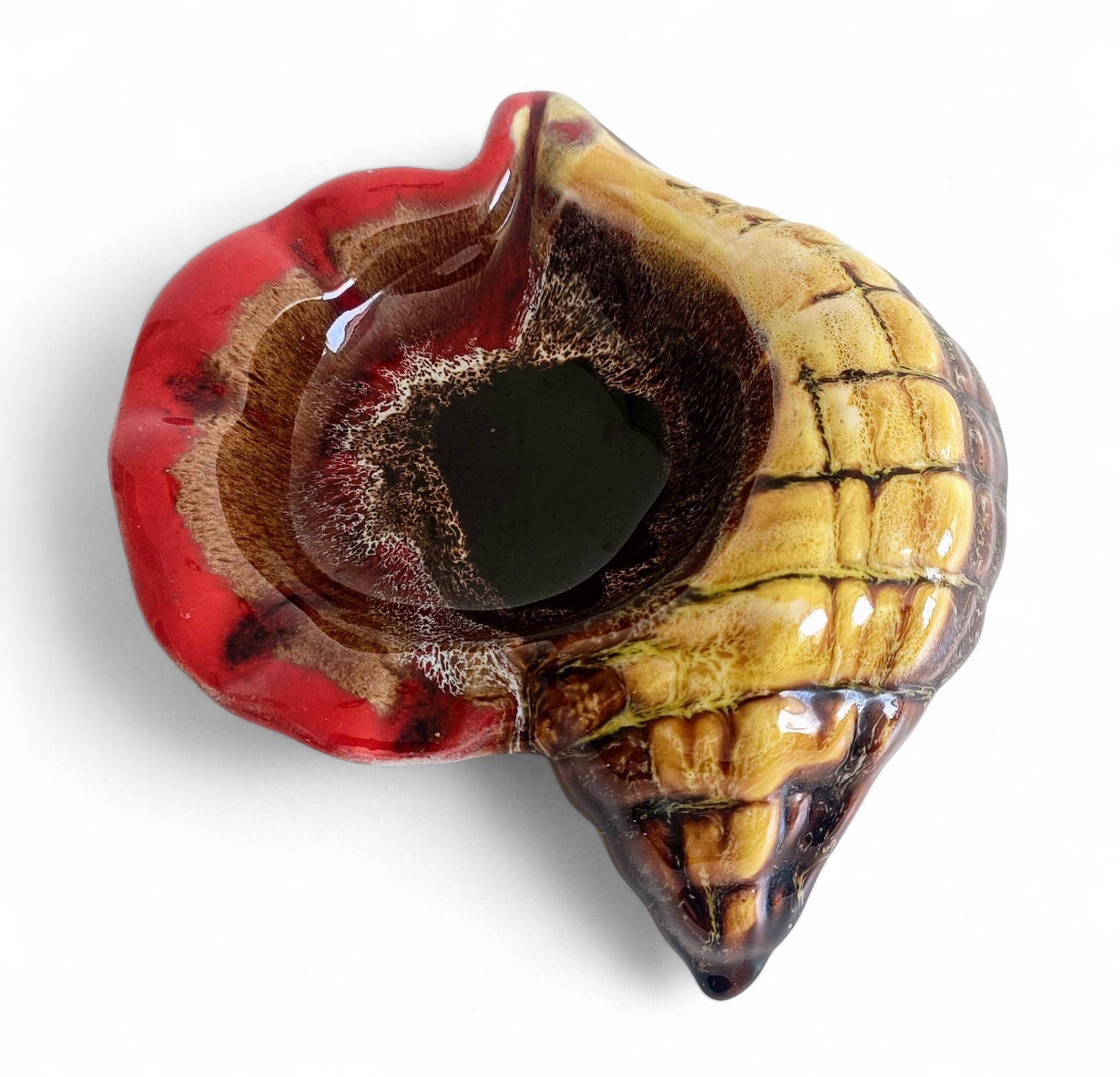 Mid-Century Vallauris “Sea Shell” Vide-Poche / Catchall, France, 1950s