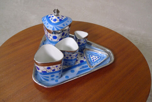Service fumeur en porcelaine de Limoges