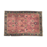 Tapis ancien français janus motif agra  196x296 cm