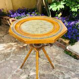 Side table - oriental pedestal table