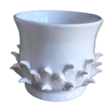 Vase hide pot sea urchin jean roger