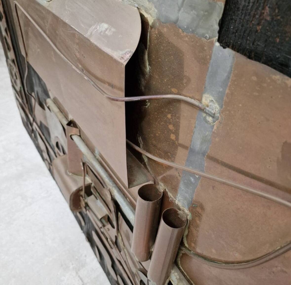 Swiss railway wall panels