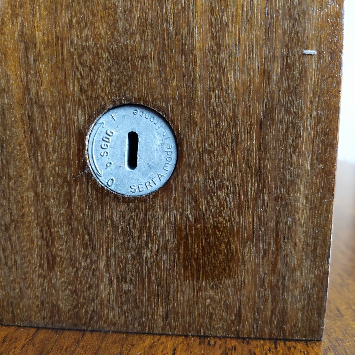 Vintage bookcase jacques hauville