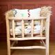 Fauteuil cubique kilim