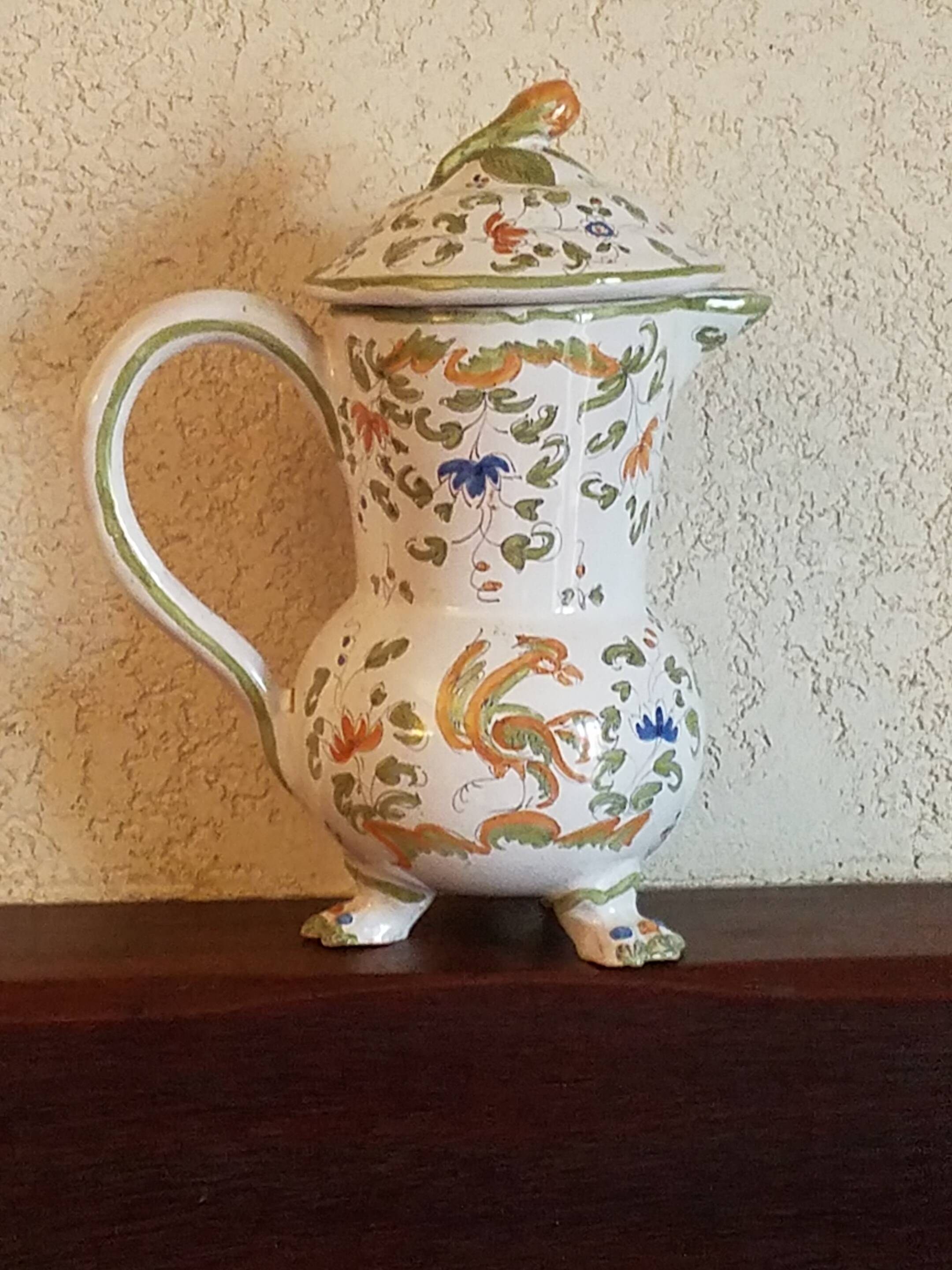 Verseuse en faïence ancienne Martres-Tolosane