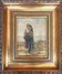 2 x Mother and child in the dunes, signed / J. de Zon (lower left) / oil on wood