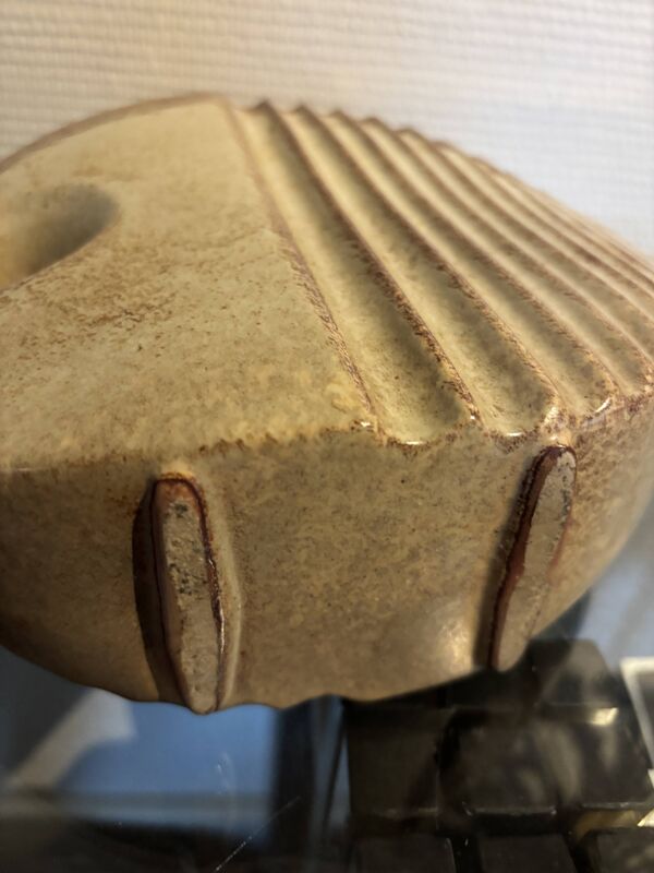 Vase sculptural en céramique Roberto Rigon pour Bertoncello, Italie, 1960