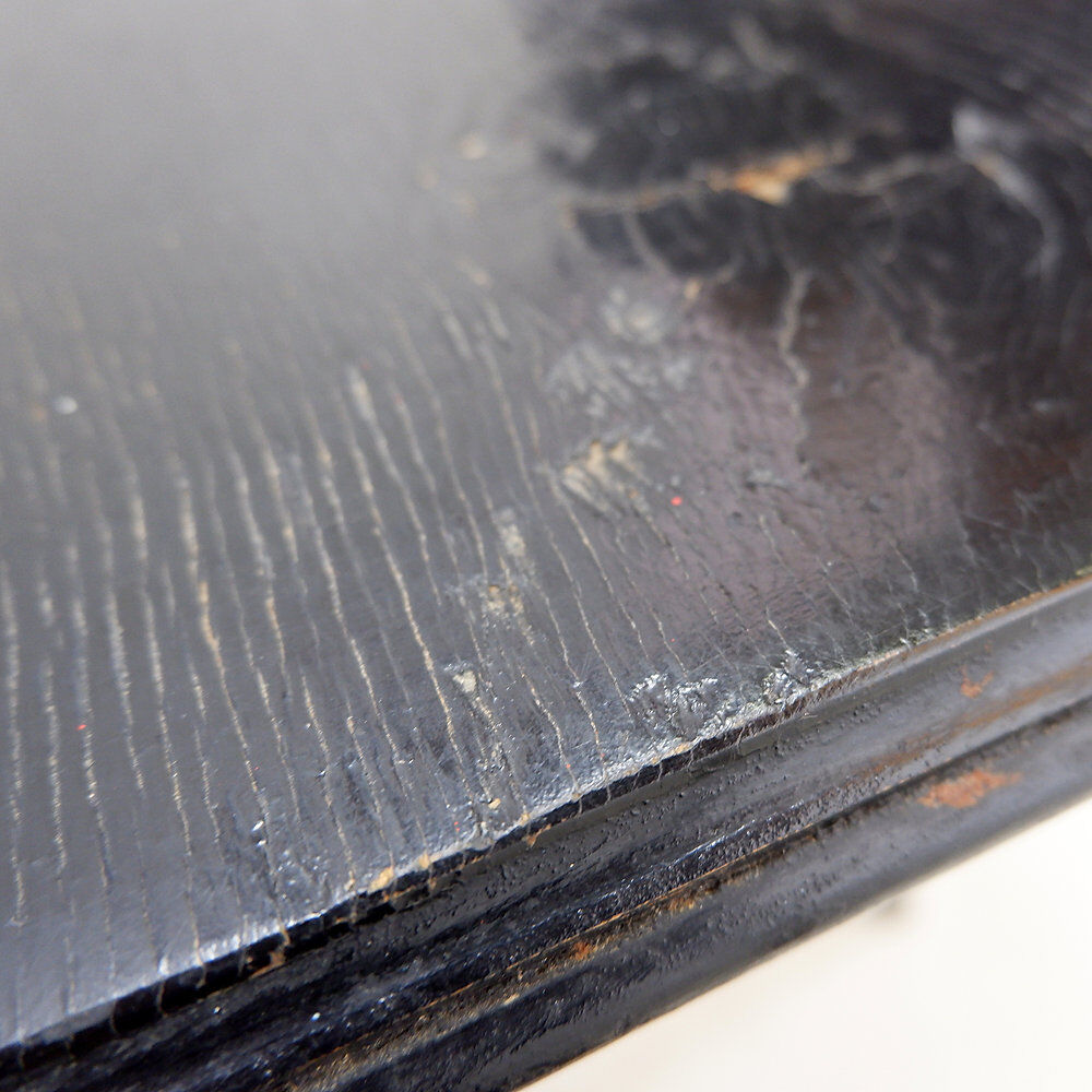 Art Nouveau side table/console in painted wood, circa 1900