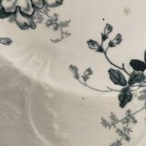 Iron pedestal dish