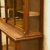 Two-body store window Solid Oak 20th century Buffet Table