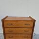 Commode vintage design pieds compas 1950s