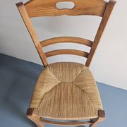 Robust wooden chairs