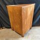 Corner wardrobe in solid wood rustic style