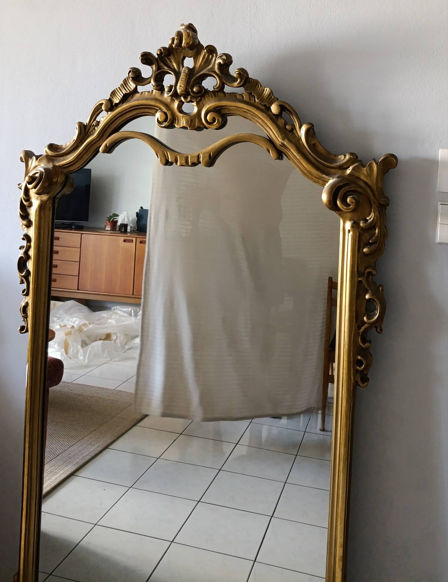 Miroir baroque style louis xv