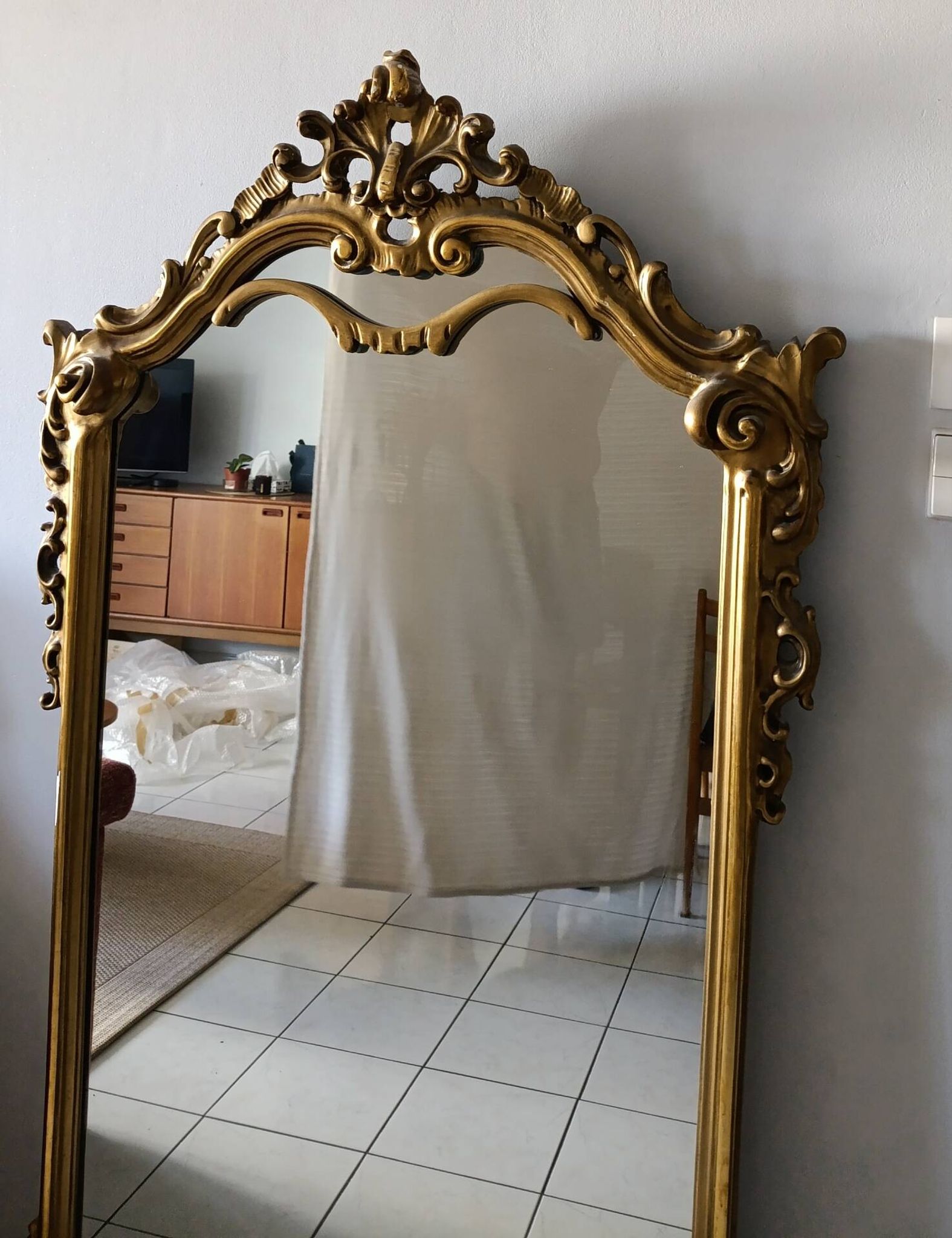 Miroir baroque style louis xv