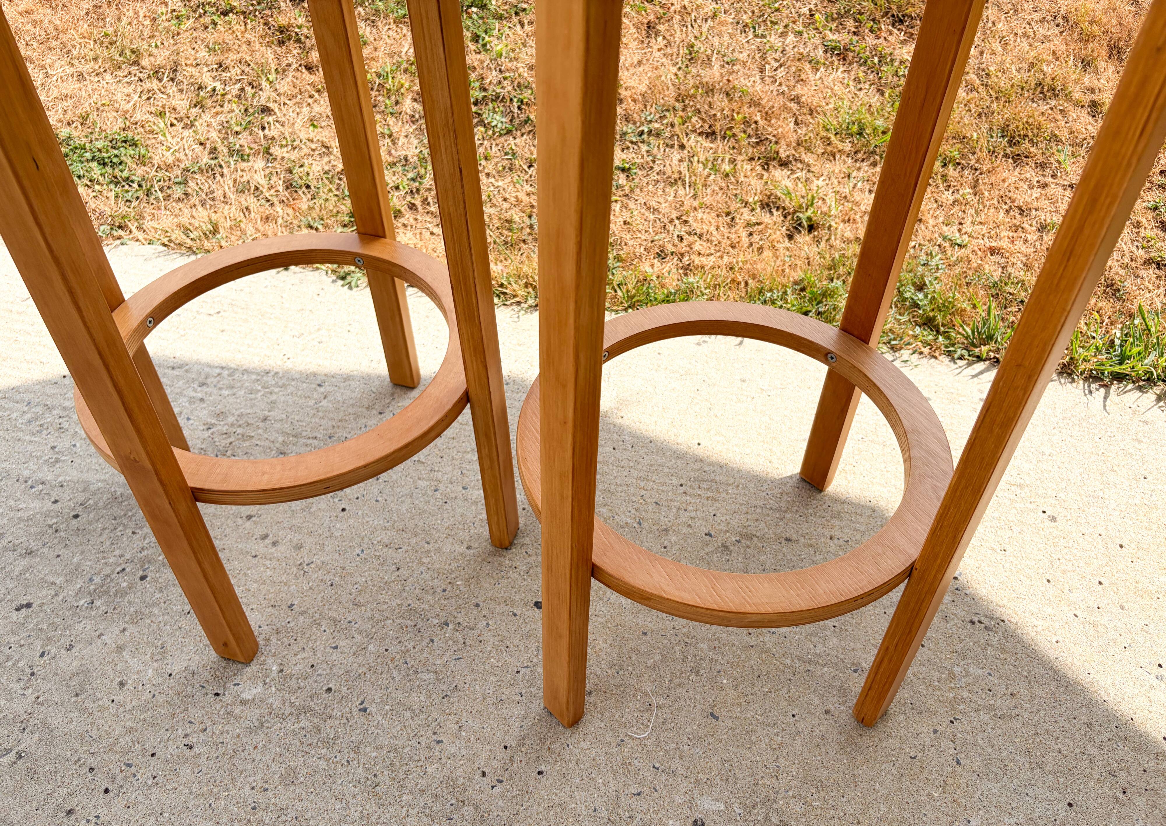 Pair of high stools, Frosta, IKEA, 1980s/90s
