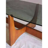 Scandinavian coffee table Hugues Poignant 1960