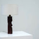 Sculptural table lamp by Gianni Pinna