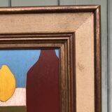 Painting on panel, 50s-60s