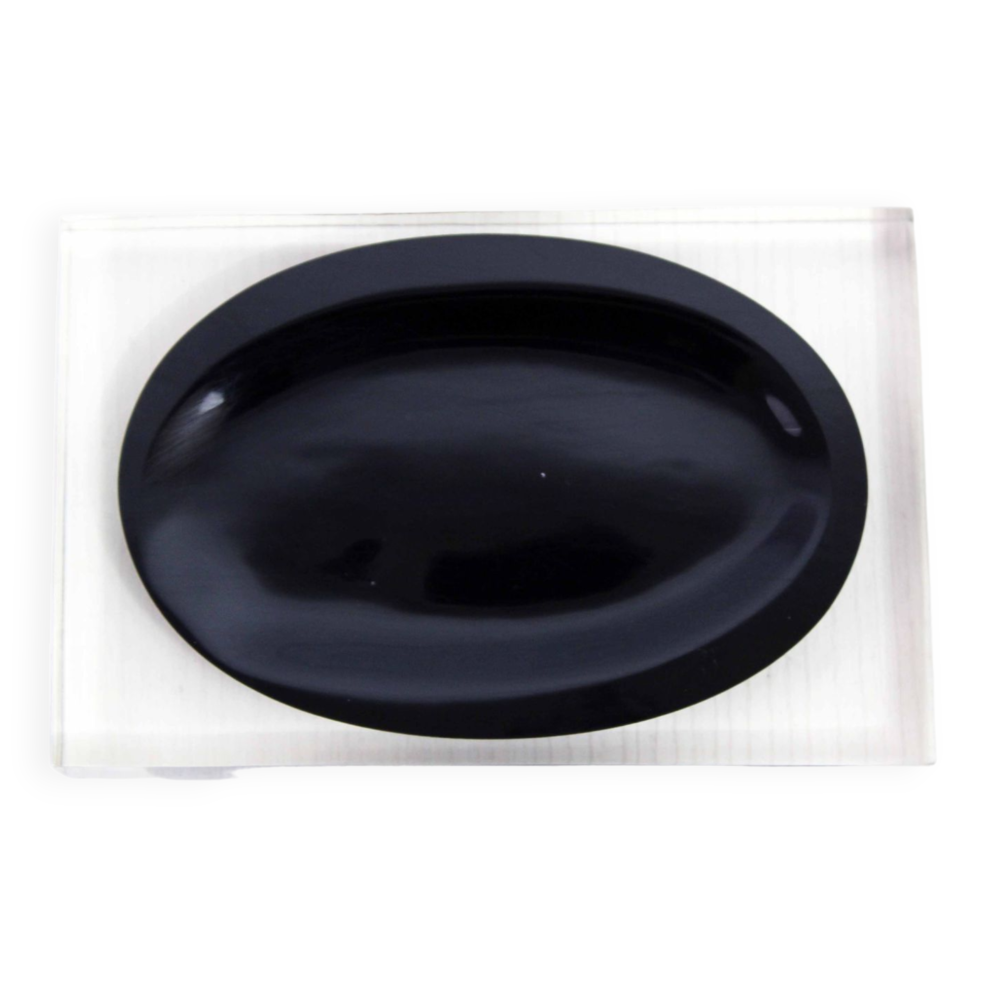 Soap holder or plexiglass pocket