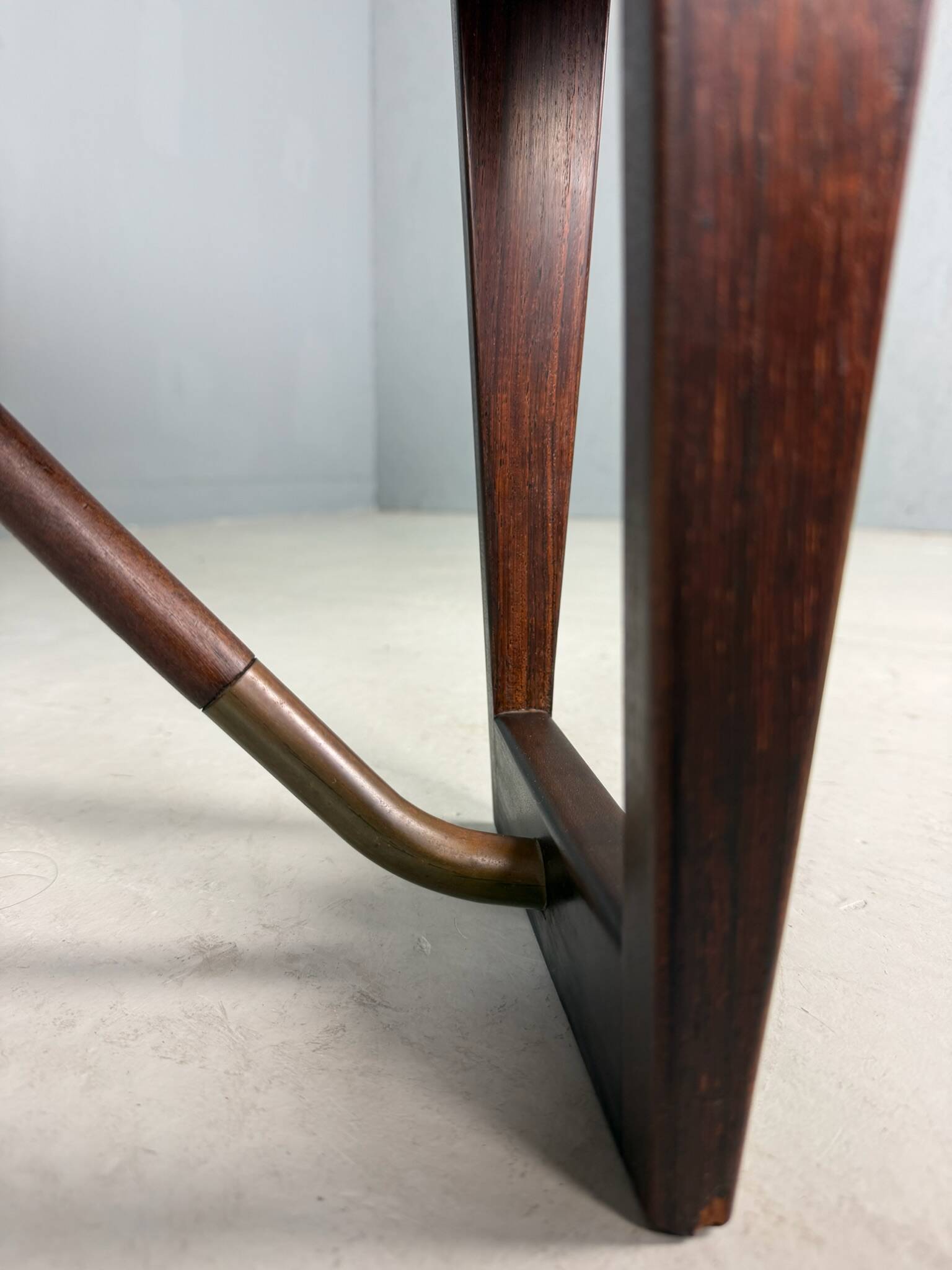 1960s Peter Løvig Nielsen 'Boomerang' Desk Hedensted Møbelfabrik