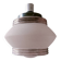 Chandelier, frosted glass ceiling light